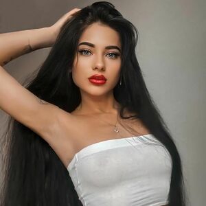 Young woman looking for man photo