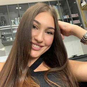 Young woman looking for man photo